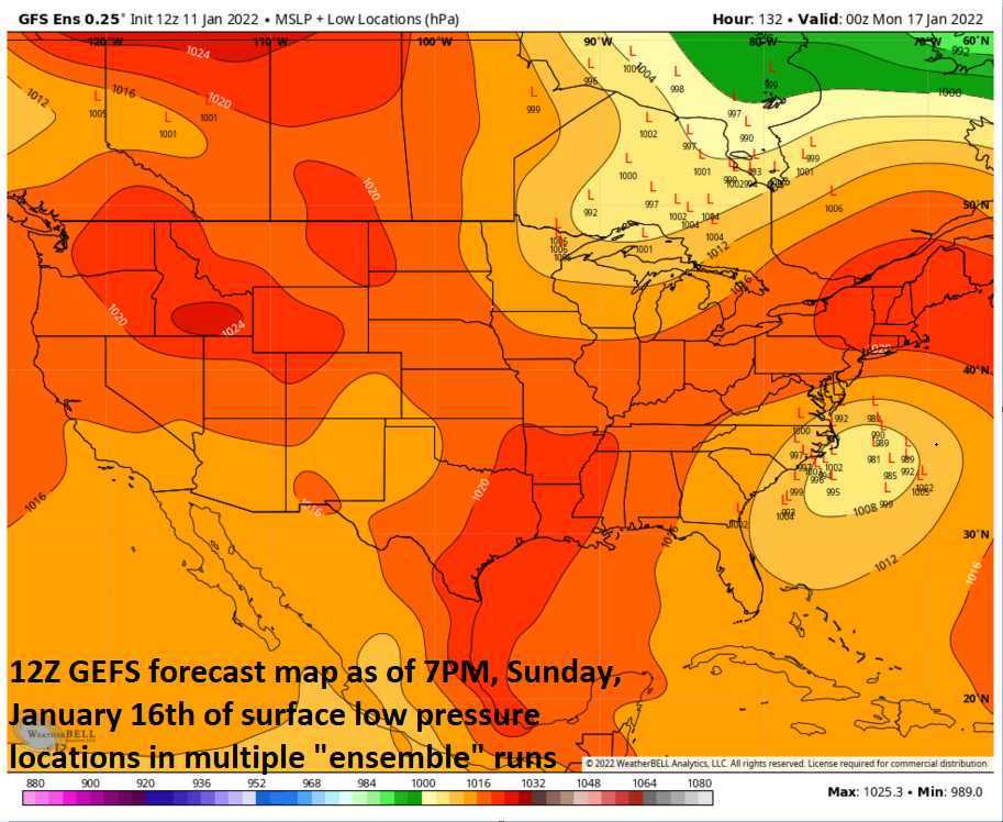 12:45 PM | ***Arctic air grips the Mid-Atlantic/Northeast US…modification in temperatures on Wednesday/Thursday…stormy pattern begins this weekend with a significant threat for Sunday/Monday***