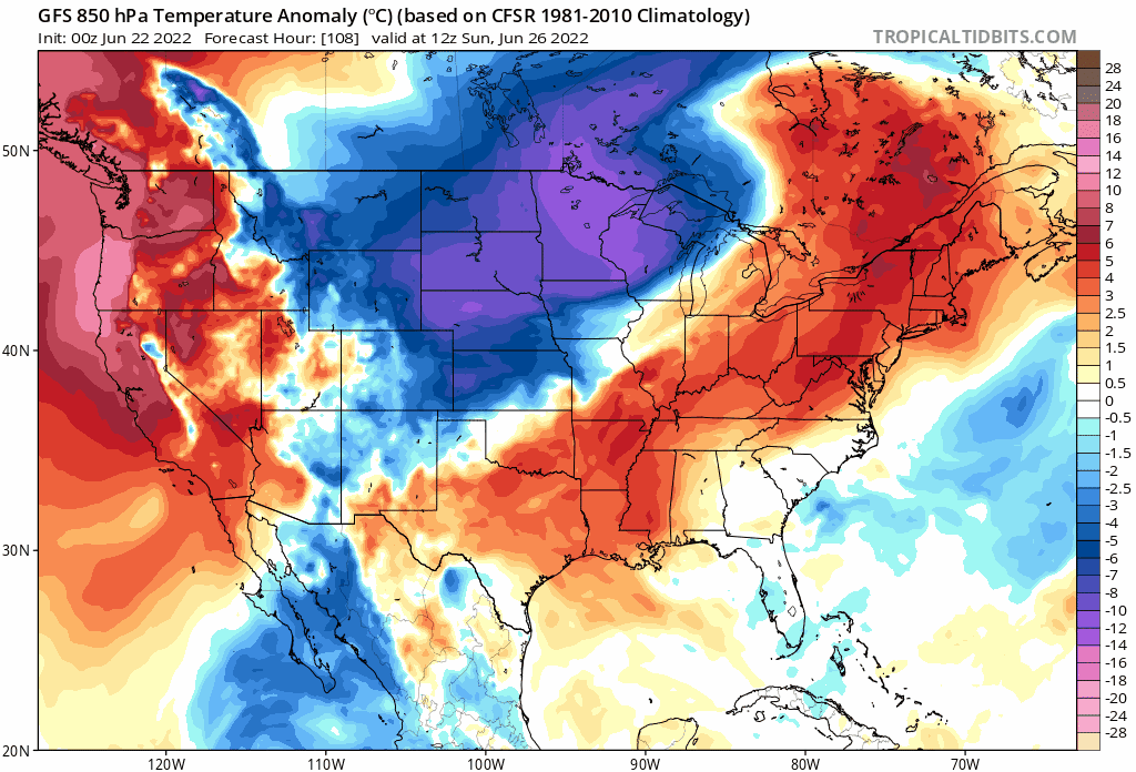 10:50 AM | *Cool blasts likely to continue in the Mid-Atlantic/Northeast US right into the early part of July*