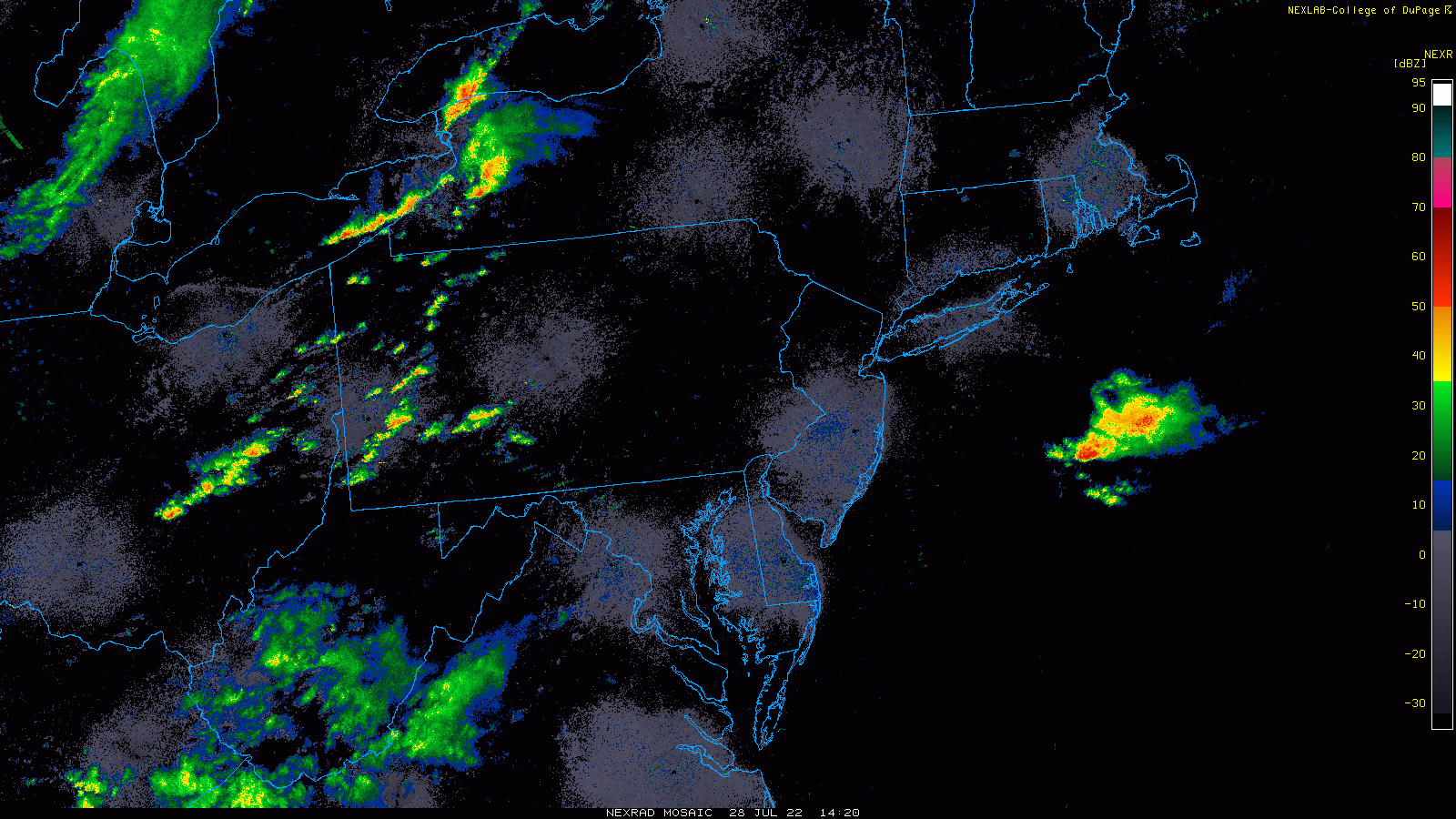 11:30 AM | *Additional chances for showers and thunderstorms later today, tonight, tomorrow and tomorrow night in the Mid-Atlantic region…comfortable air mass coming for the weekend*