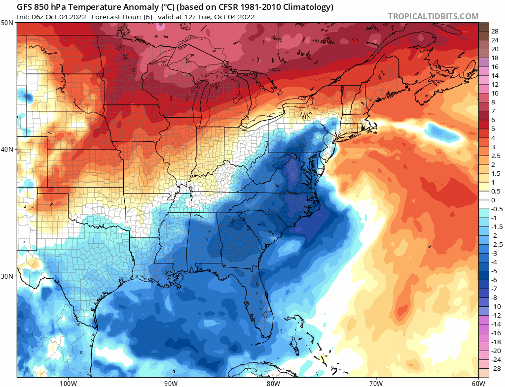 1:15 PM | ***An impressive chill today in the Mid-Atlantic region and additional very chilly air masses are on the way***