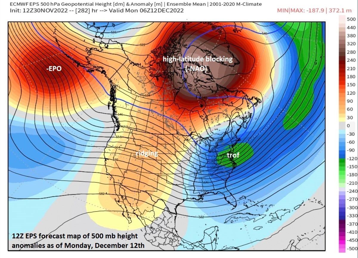 11:30 AM | ***December is underway and the weather could get very interesting…signs point to a colder-than-normal pattern across much of the nation...may also become quite active in ten days or so***