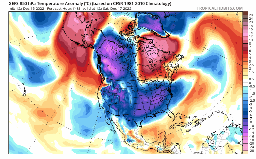 12:45 PM | *****Record-breaking Arctic outbreak next week and a very cold looking Christmas weekend……major storm may precede the Arctic blast…significant snow next 24 hours interior Northeast US*****