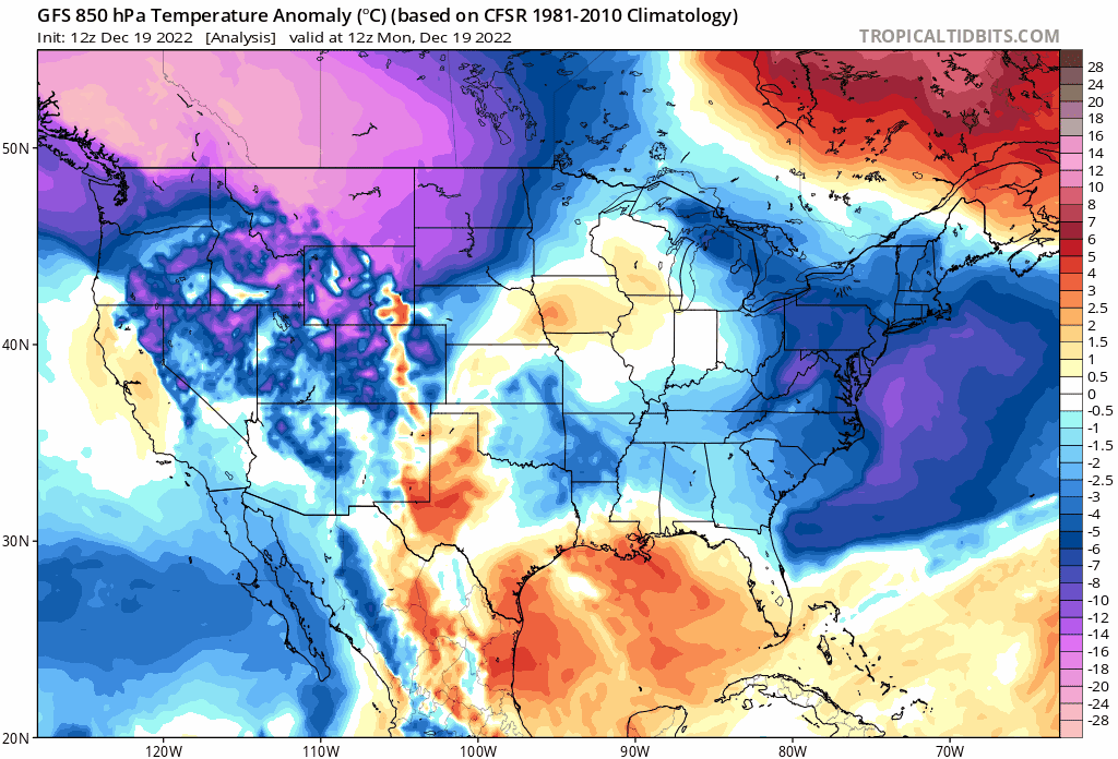 1:00 PM | ****Major Arctic outbreak reaches northern US…powerful Arctic front reaches I-95 corridor Friday afternoon...damaging winds, "flash-freeze", even a burst of snow…frigid Christmas weekend****