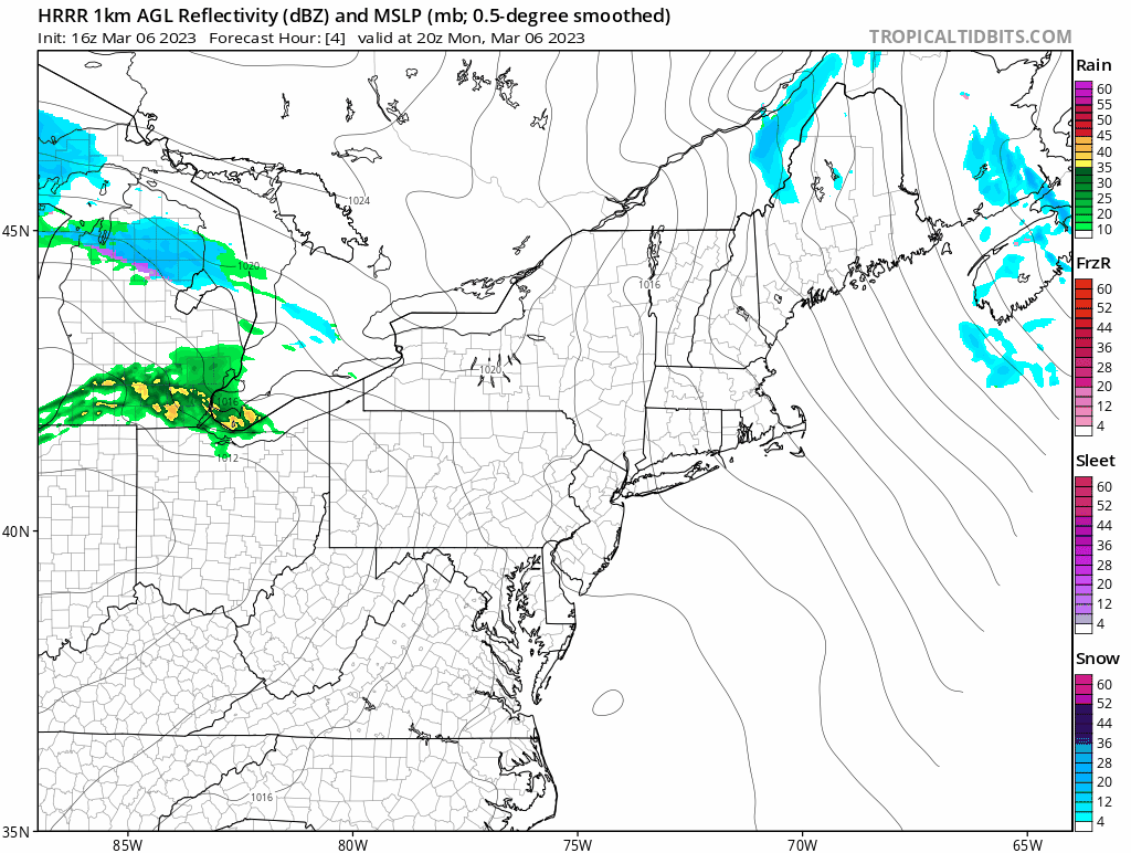 12:45 PM **An active and colder pattern…snow late tonight/early Tuesday across portions of PA/NJ…additional threats in the Mid-Atlantic region early this weekend and perhaps again early next week**