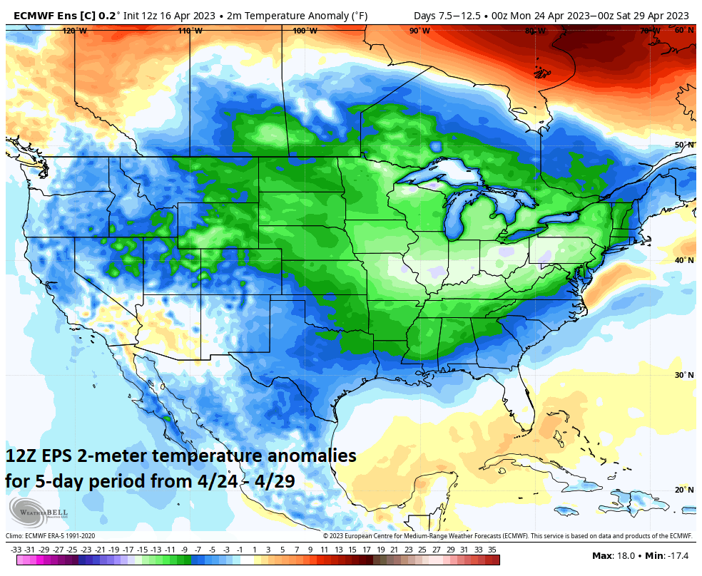 12:00 PM | **Not quite done yet with the cold air outbreaks and snow across the northern US...heavy rain possible this weekend in the eastern US with next strong cold front**