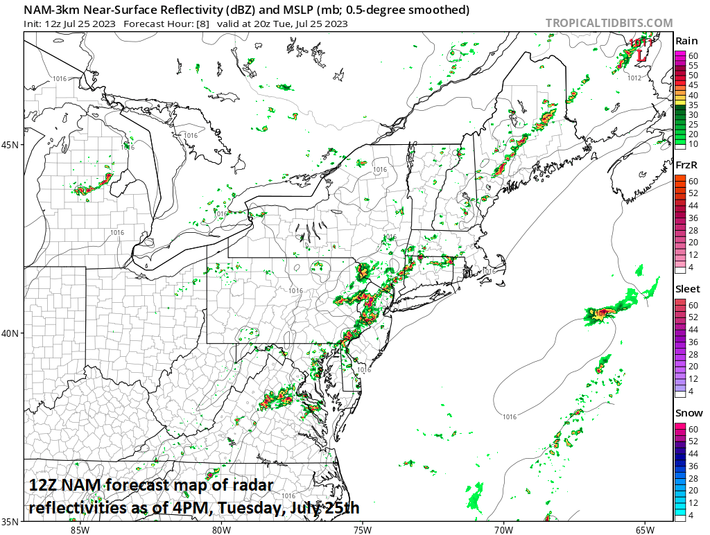 10:30 AM | ***Heavy showers and severe thunderstorms on the table for today and again late Thursday as the active weather pattern continues in the Mid-Atlantic region***