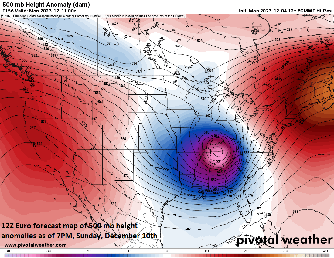 3:00 PM | **Potential for a significant storm system this weekend with wide ranging impacts from severe weather-to-heavy rain/strong winds-to-accumulating snow**