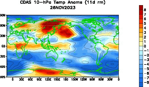 ***On-going stratospheric warming event takes it to a new level…an active weather pattern with multiple threats to monitor***