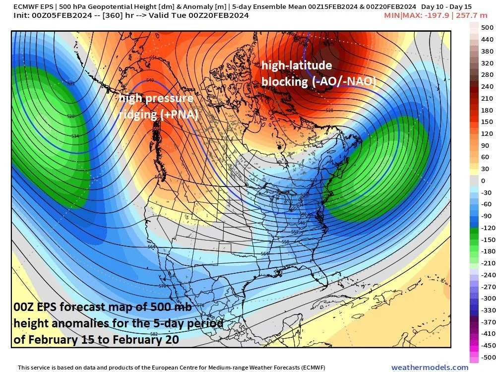 11:00 AM | *Pattern change to colder-than-normal begins next week across the central and eastern US...this upcoming pattern change has some staying power*