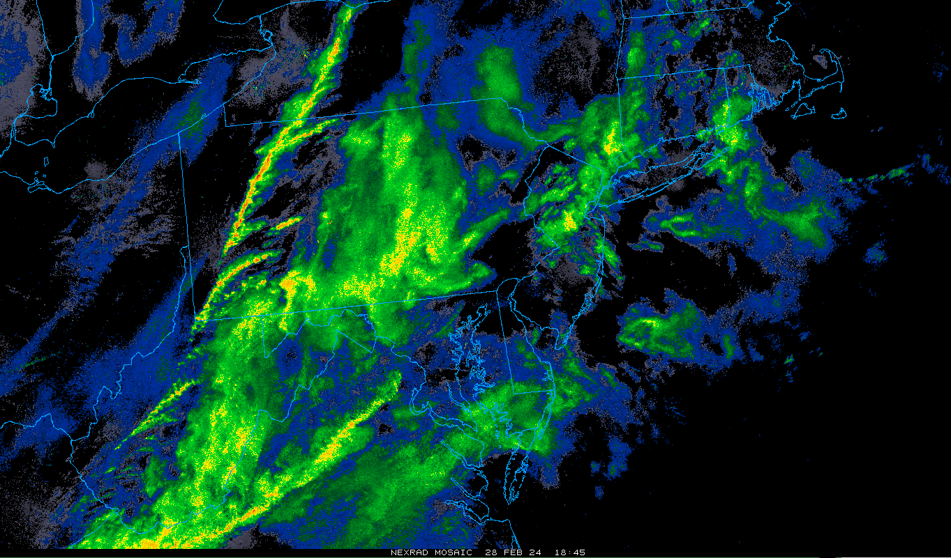 1:50 PM | ***Powerful cold front sweeps across the region later today/early tonight with some wild weather***