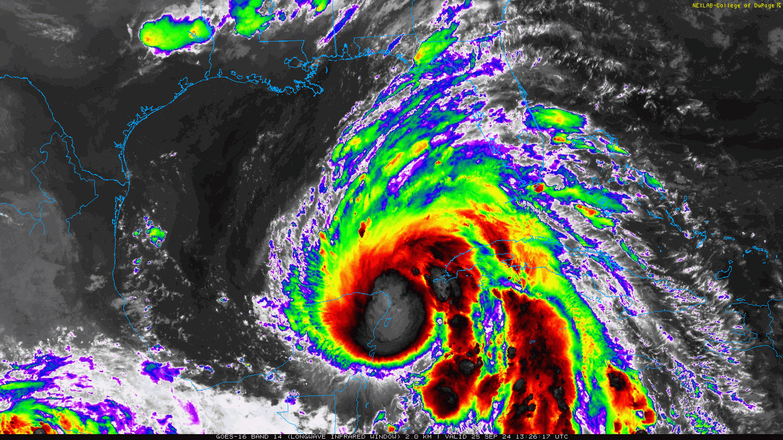 ***Hurricane Helene headed for Florida’s Gulf coast likely as a "major" with landfall early Thursday night...Georgia/southern Appalachians to be hit hard***