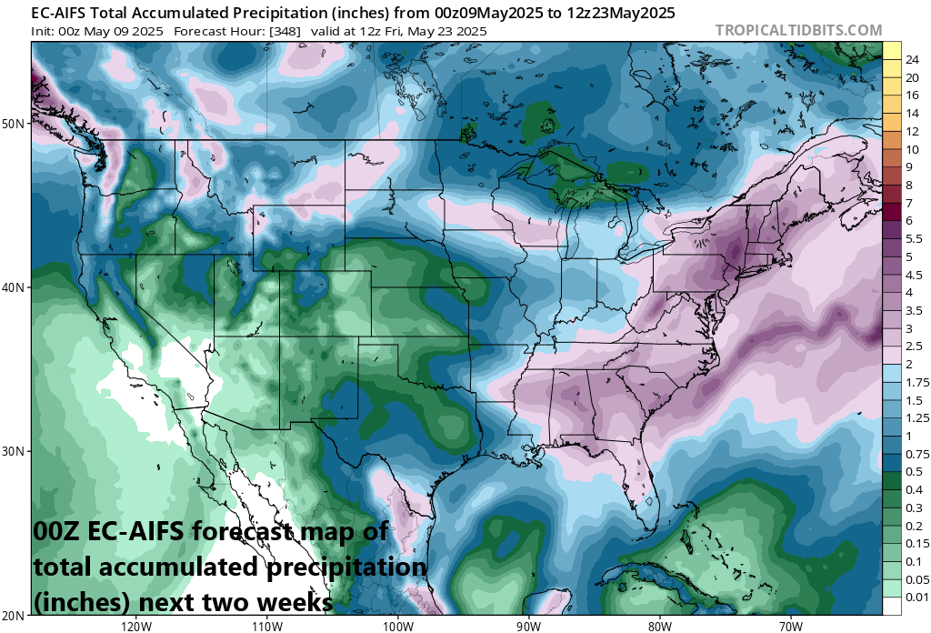 **Chipping away at the dry conditions in the eastern US...a couple bouts of rain this week...additional threats ahead**