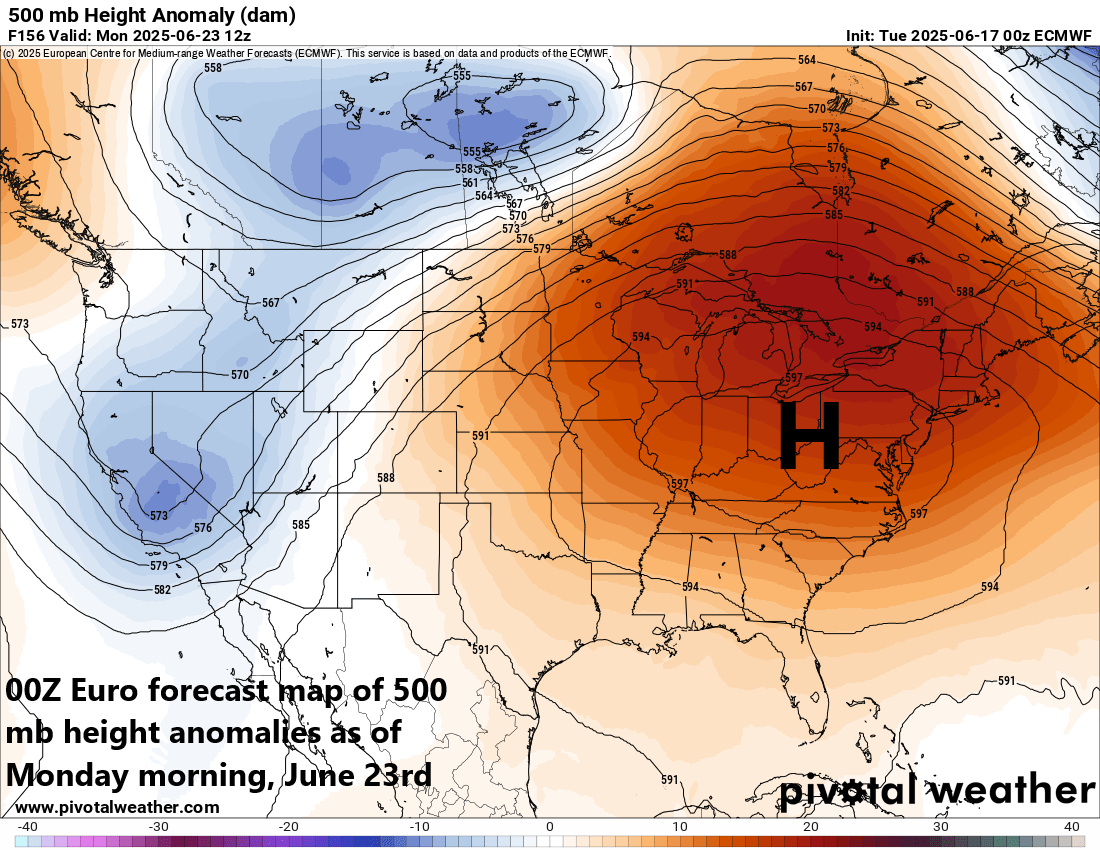 ****Severe weather threats next few days...scorching heat coming to the DC-to-Boston corridor from later this weekend into at least the middle of next week with 100 degrees on the table****