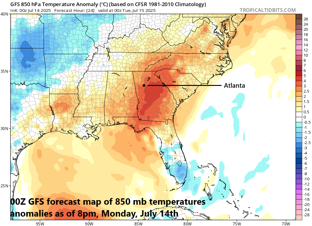 *Baseball’s Home Run Derby takes place tonight in Atlanta…weather can have quite an impact on the distance baseballs can travel…a surprising recent finding regarding winds*