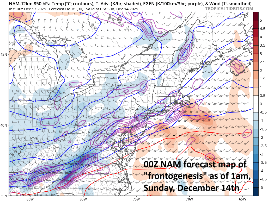 ****First widespread snow event for the DC-to-Philly-to-NYC corridor from Saturday night into Sunday morning…bone-chilling cold, biting winds to follow with next Arctic blast****