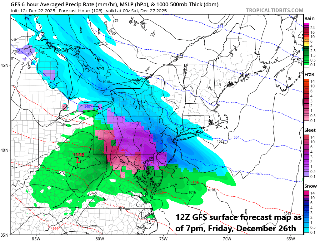 ***Plenty of winter weather for the northeastern states during the next week or so...accumulating snow, significant icing on the table and more Arctic air outbreaks***