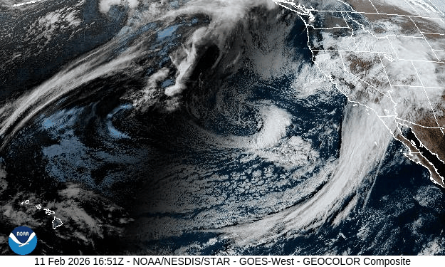 **Changing weather pattern results in storm that impacts the western states during the next couple of days...southern states this weekend...and some impact in the Mid-Atlantic is on the table**