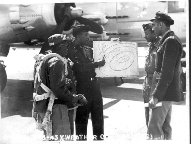 *Remembering the Tuskegee Weathermen...the Army created a program in 1941 to induct and train what would eventually amount to more than 14,000 airmen...some of whom became weathermen*