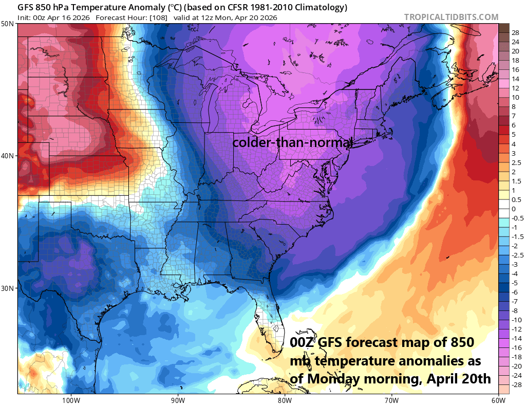 **Possible record-breaking warmth today, but changes are coming...much cooler on Sunday/Monday and again later in April...severe weather threat  late Friday Texas-to-Great Lakes**