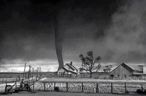 *87 years later and the tornado scene in the “Wizard of Oz” is still a classic and has inspired movie-watchers and "weather weenies" alike...an interesting process used to create the "twister"*
