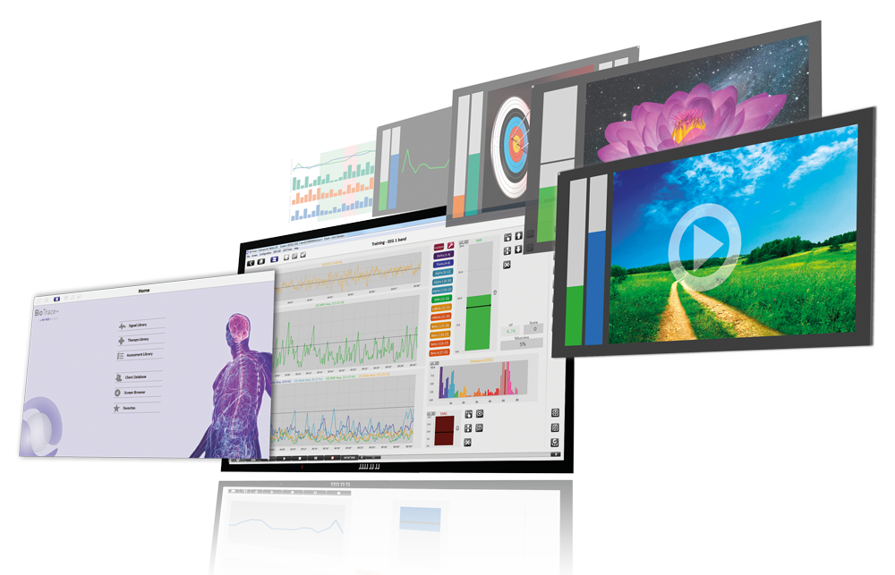 BioTrace+ Display Screens