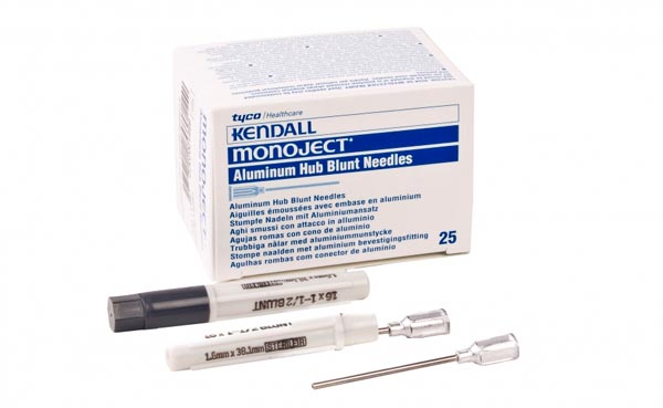 Blunt Needles for Electrode Gel Application