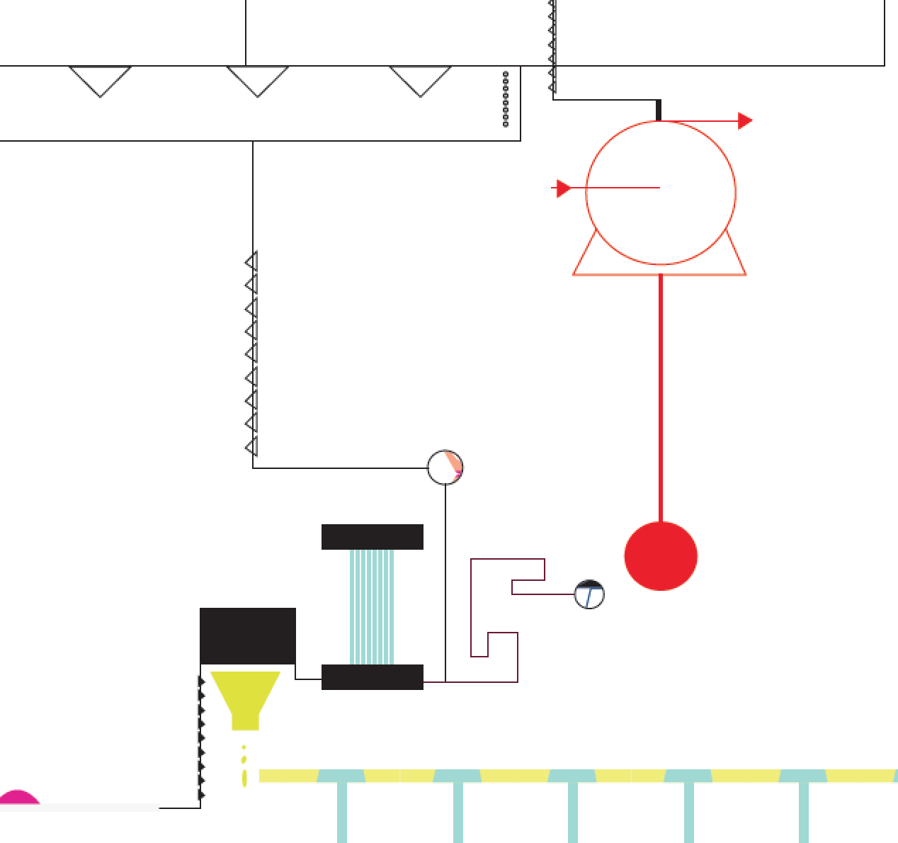 Creating diagrams in illustrator which capture and reflect the theme of CPI. Certain aspects of the design are visually reflective of the diagrams the engineers use in the labs. The team at CPI requested perfection with the diagrams used. 
