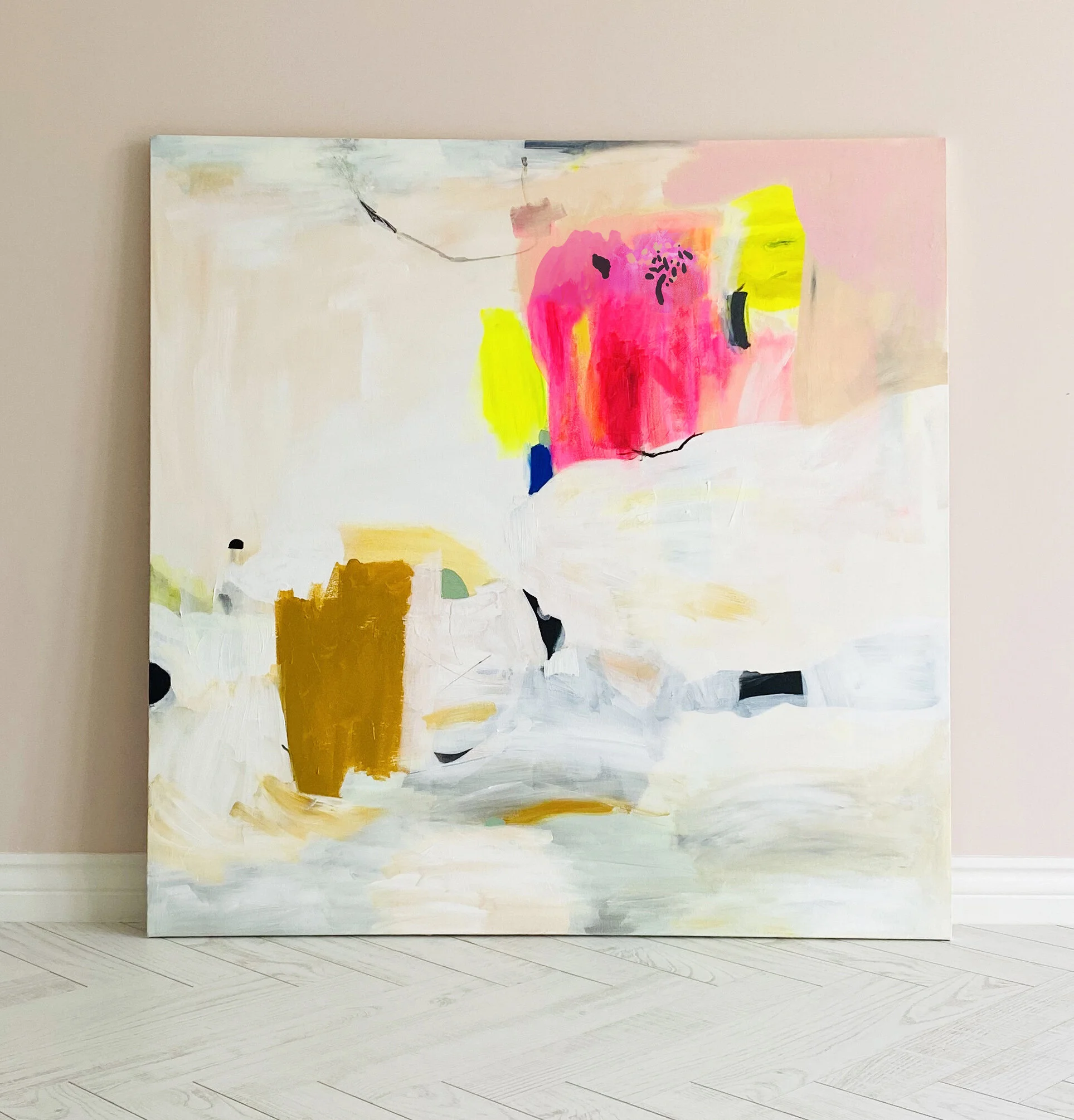 Nostalgia Abstract Painting