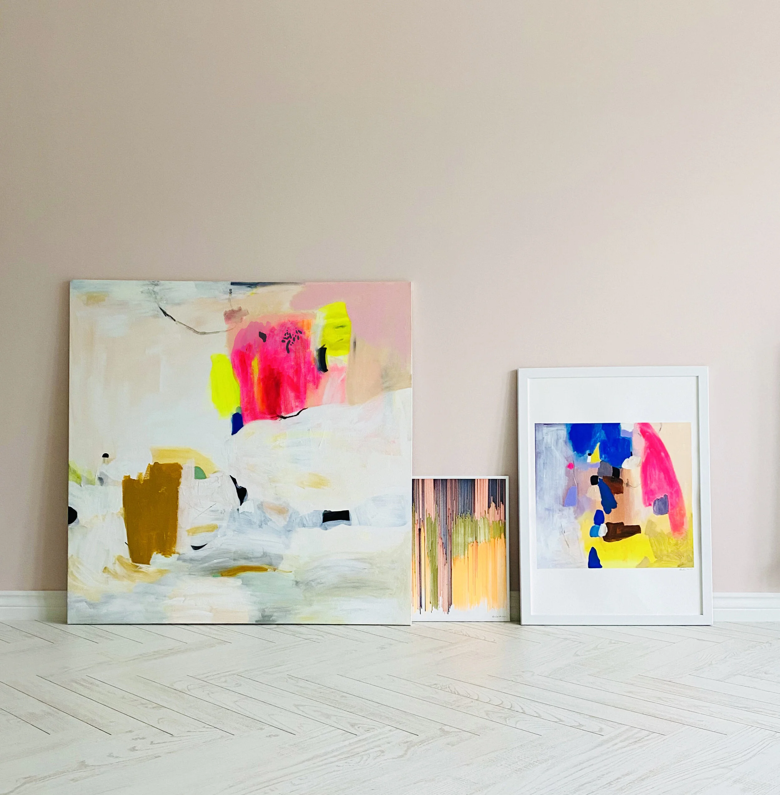 Nostalgia Abstract Painting