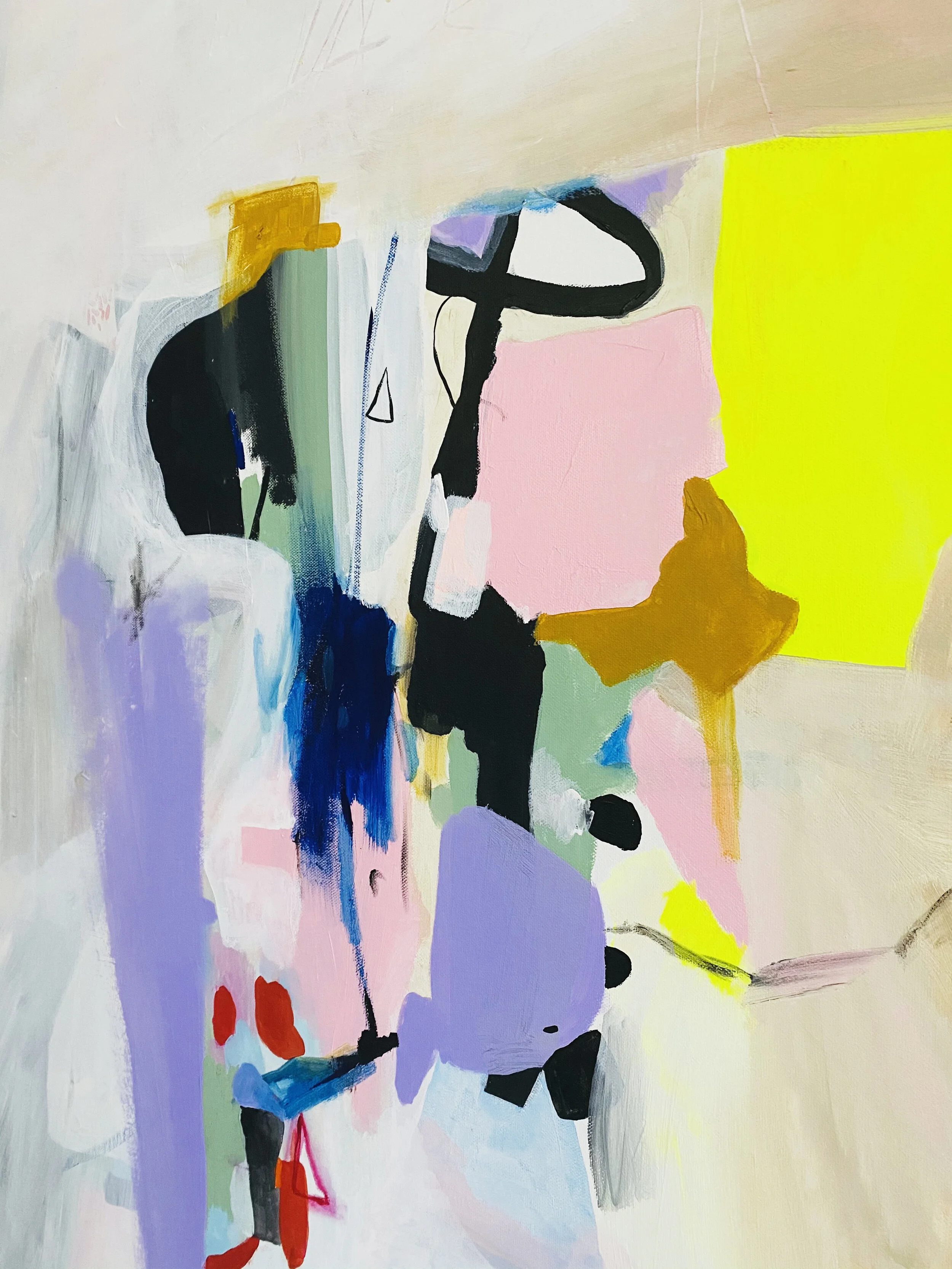 Labour of Love Abstract Art Original Painting
