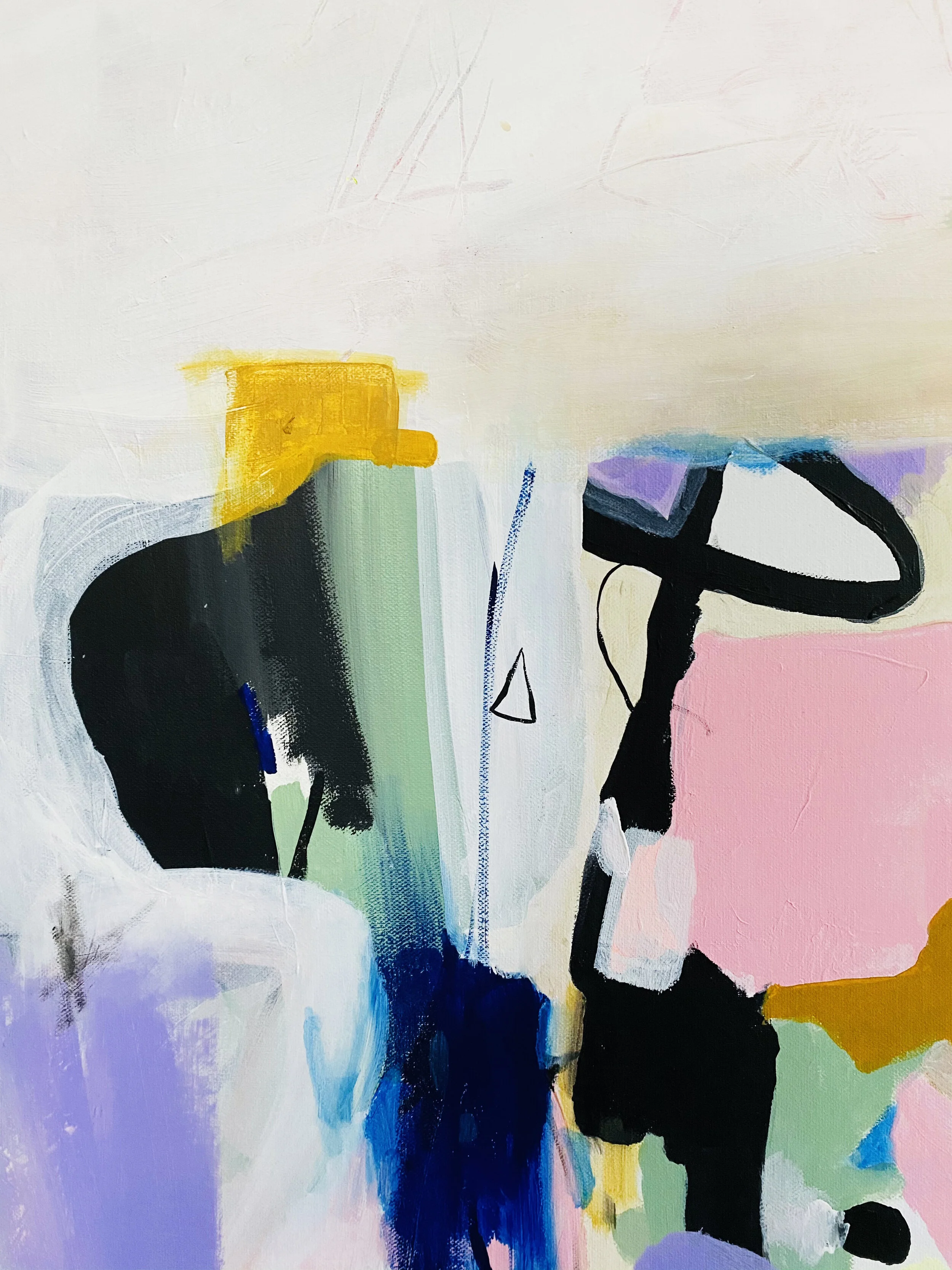 Labour of Love Abstract Art Original Painting