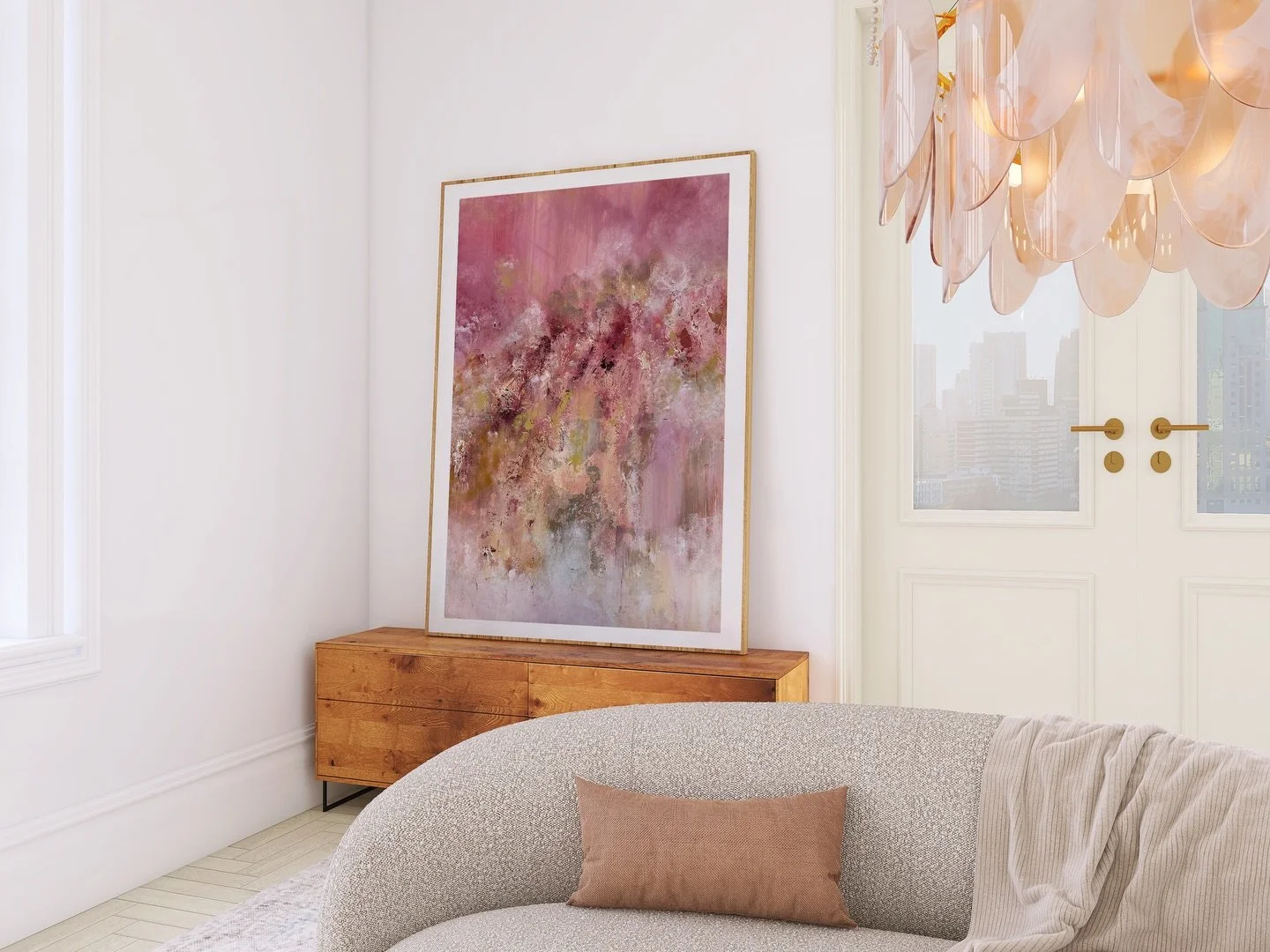 I was really drawn to the deep maroons reds and earthy ochres in this piece, pulled from the natural environment around me and translated into something more textural and grounded.

🏷️ Artwork Tagged 
Patina 70 &times; 100 cm original artwork. 

The