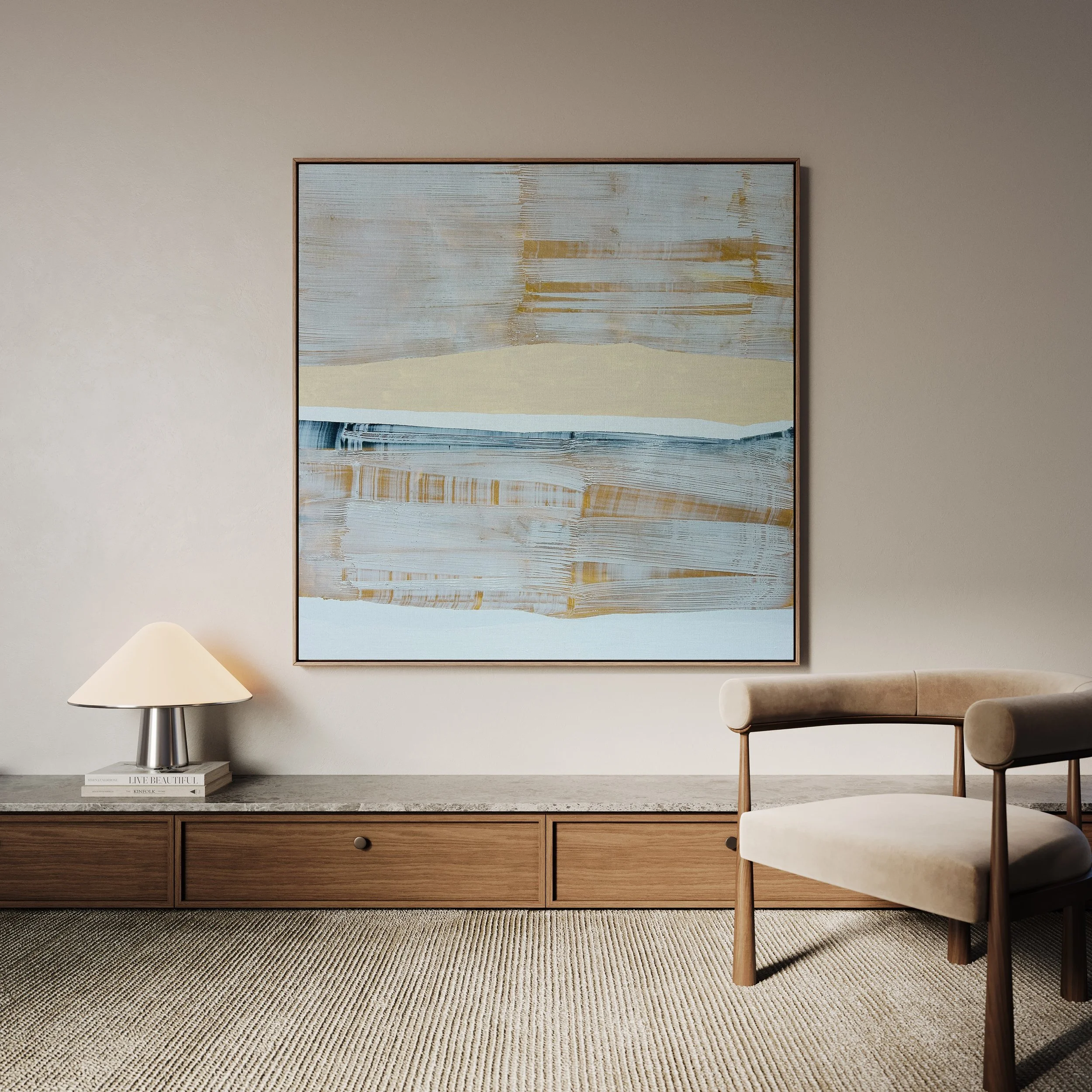 Desert vibes with &lsquo;Dune&rsquo; 

120 x 120cm 
Original Artwork 
Worldwide shipping available 

#abstractart #artdubai #artforyourwalls #minimalart #interior