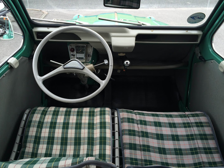 BEFORE: The non-matching seats
