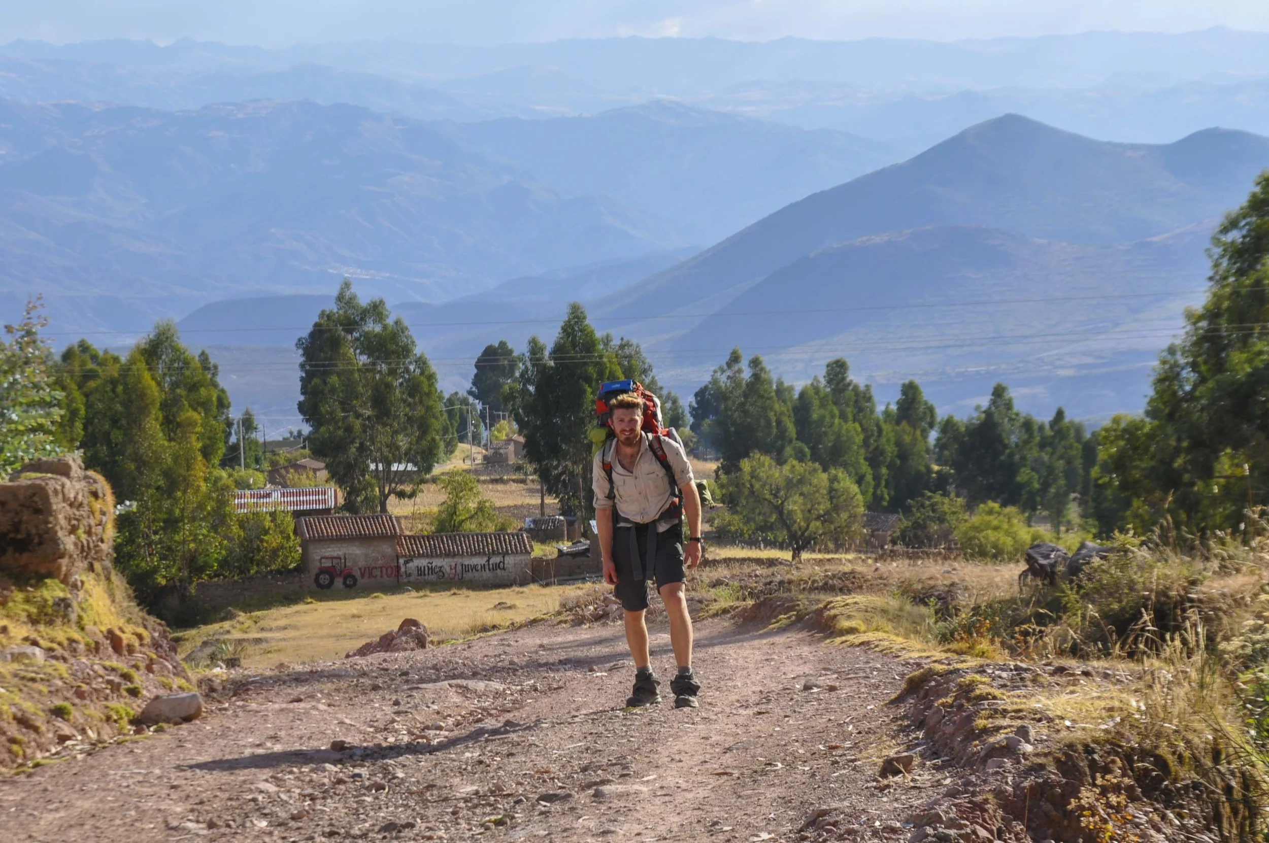 Hiking back up to 4,000m