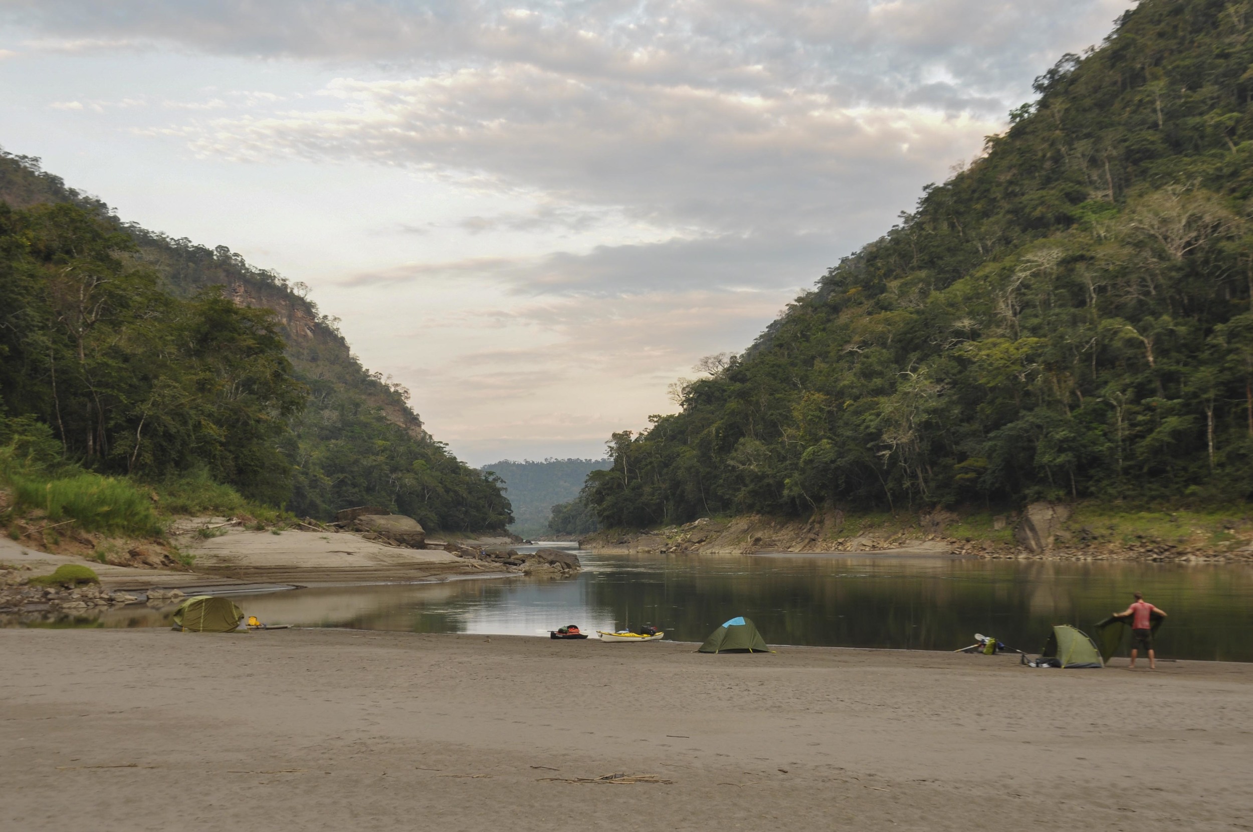Camping at the end of Devil’s canyon