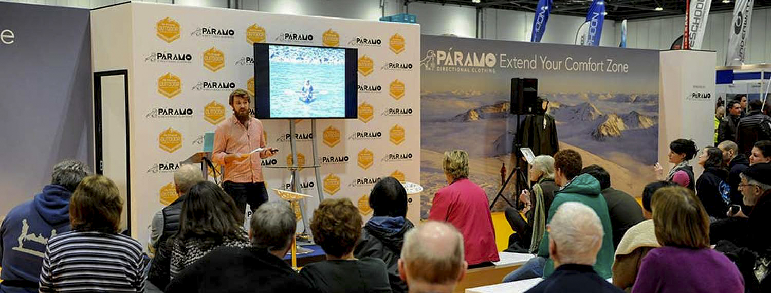 Not a small venue for a speaking debut!