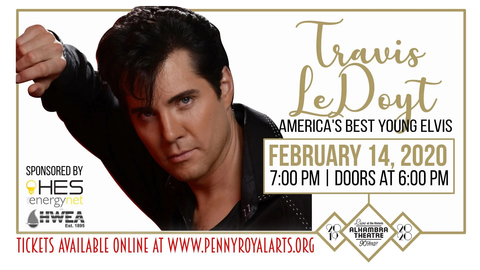 Travis LeDoyt, America's Best Young Elvis - Live at the Alhambra