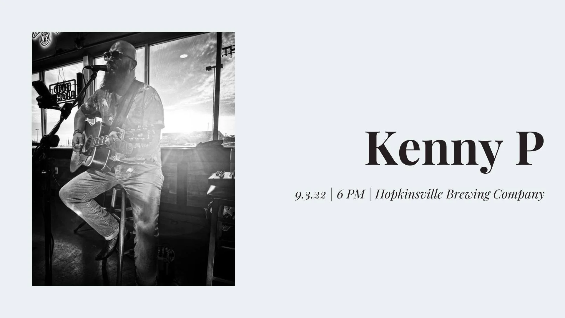 Live Music - Kenny P