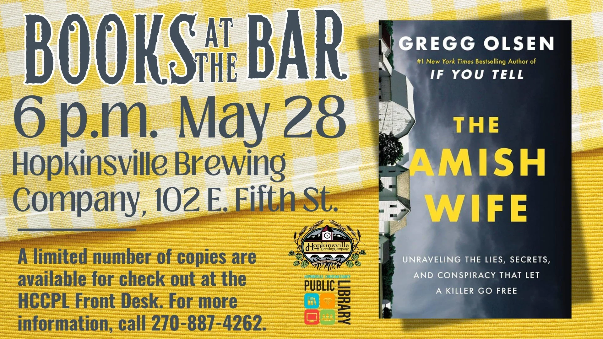 Books at the Bar: The Amish Wife