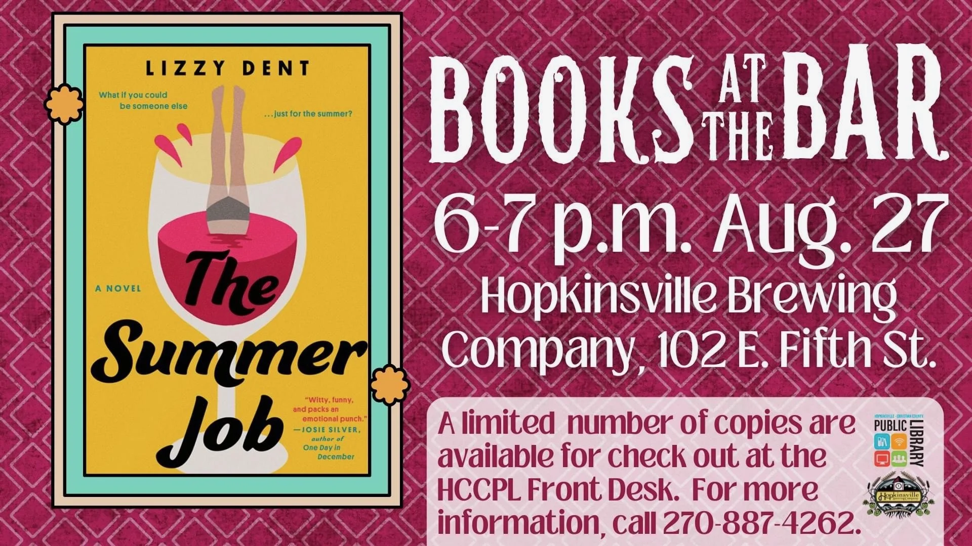 Books at the Bar - The Summer Job