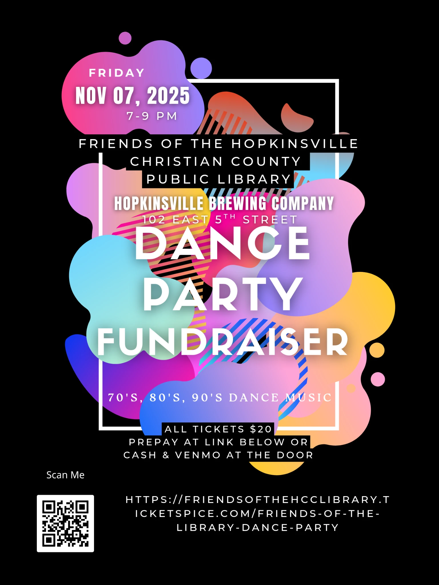 Dance Party Fundraiser - Hopkinsville Brewing Company
