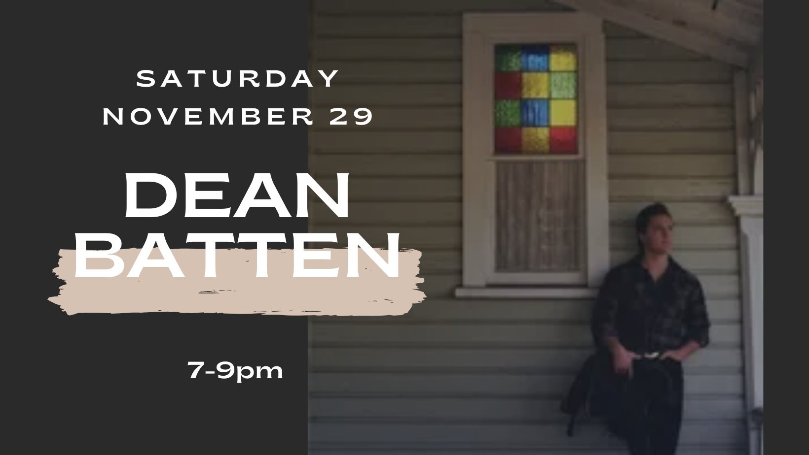 Live Music: Dean Batten