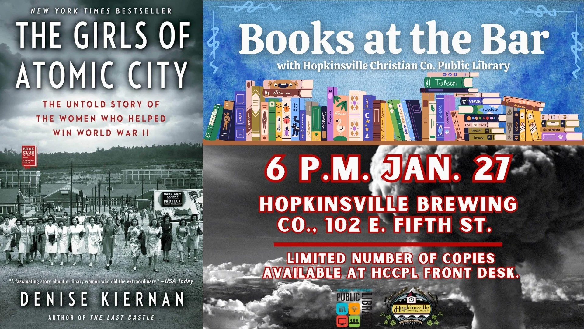 Books at the Bar: "The Girls of Atomic City'