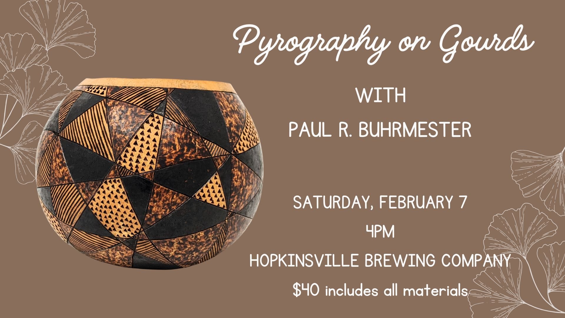 Pyrograghy on Gourds