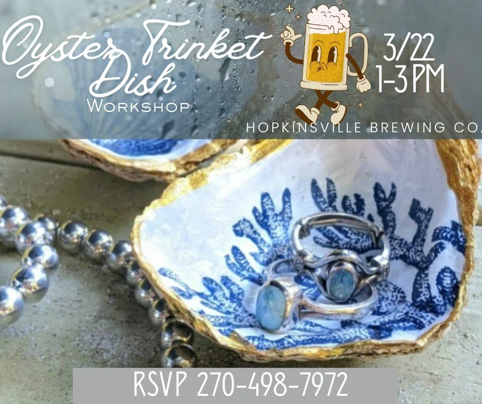 Oyster Trinket Dish Workshop