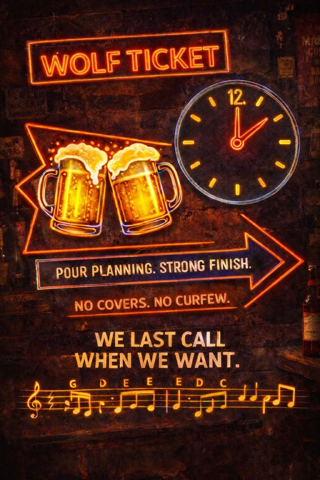 Live Music; Wolf Ticket