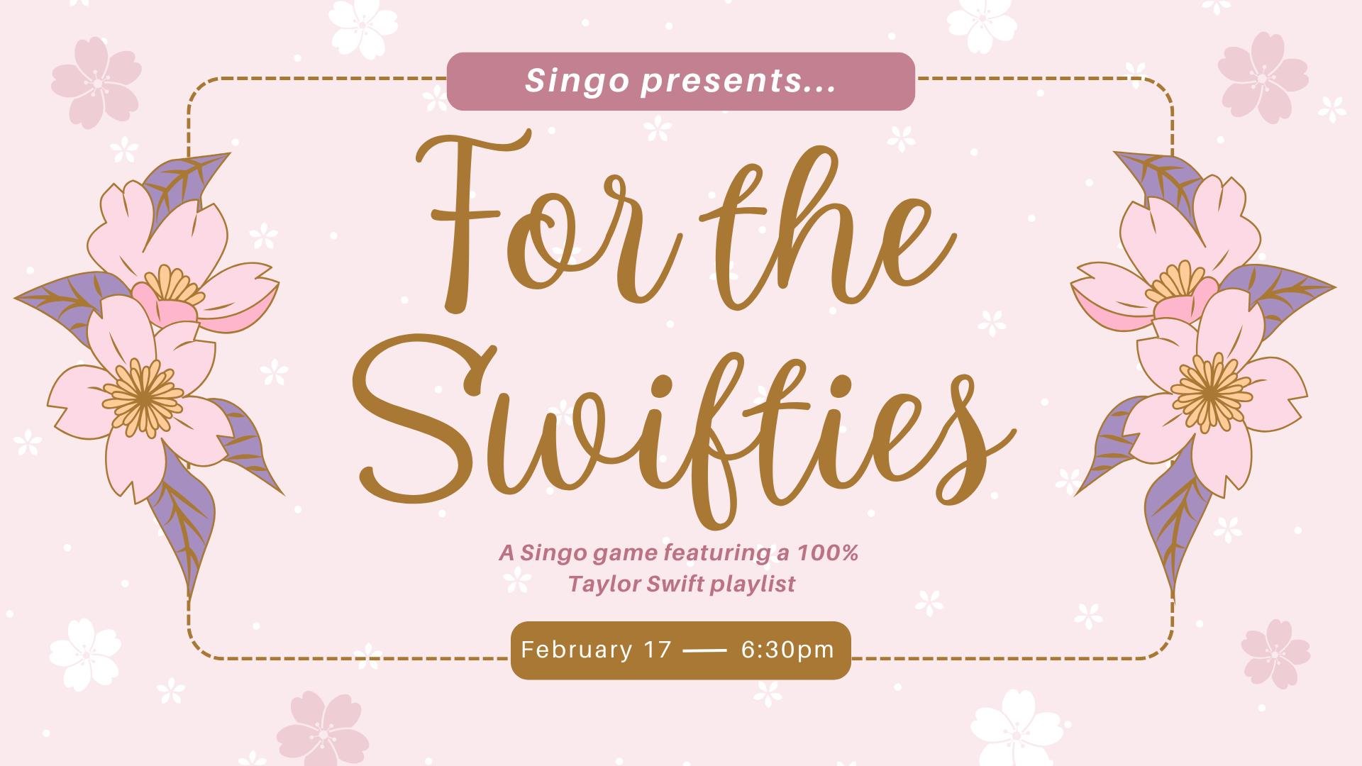 Singo For the Swifties