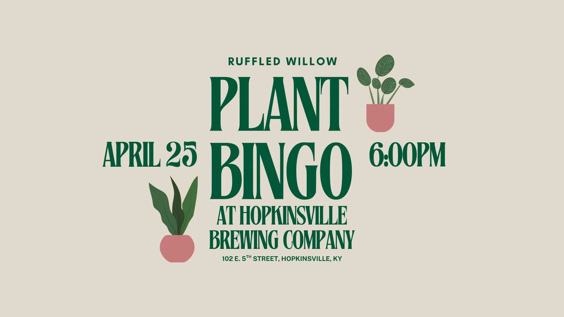 Plant Bingo