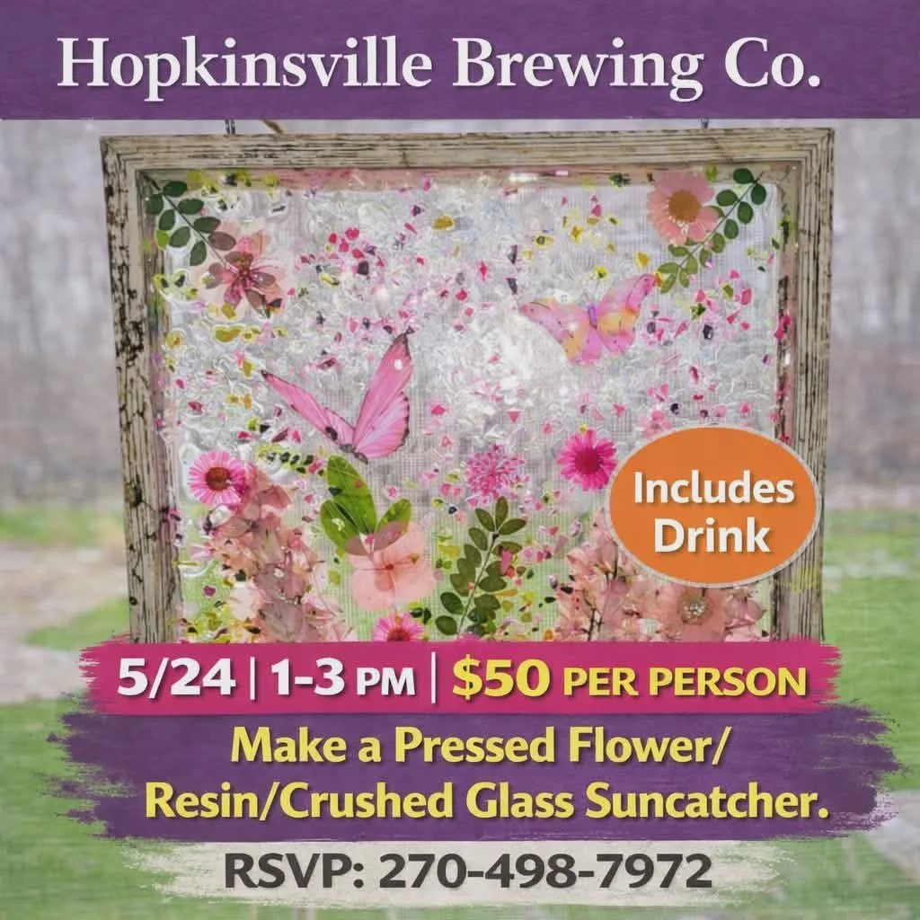 Make a Pressed Flower &amp; Crushed Glass Sun-catcher